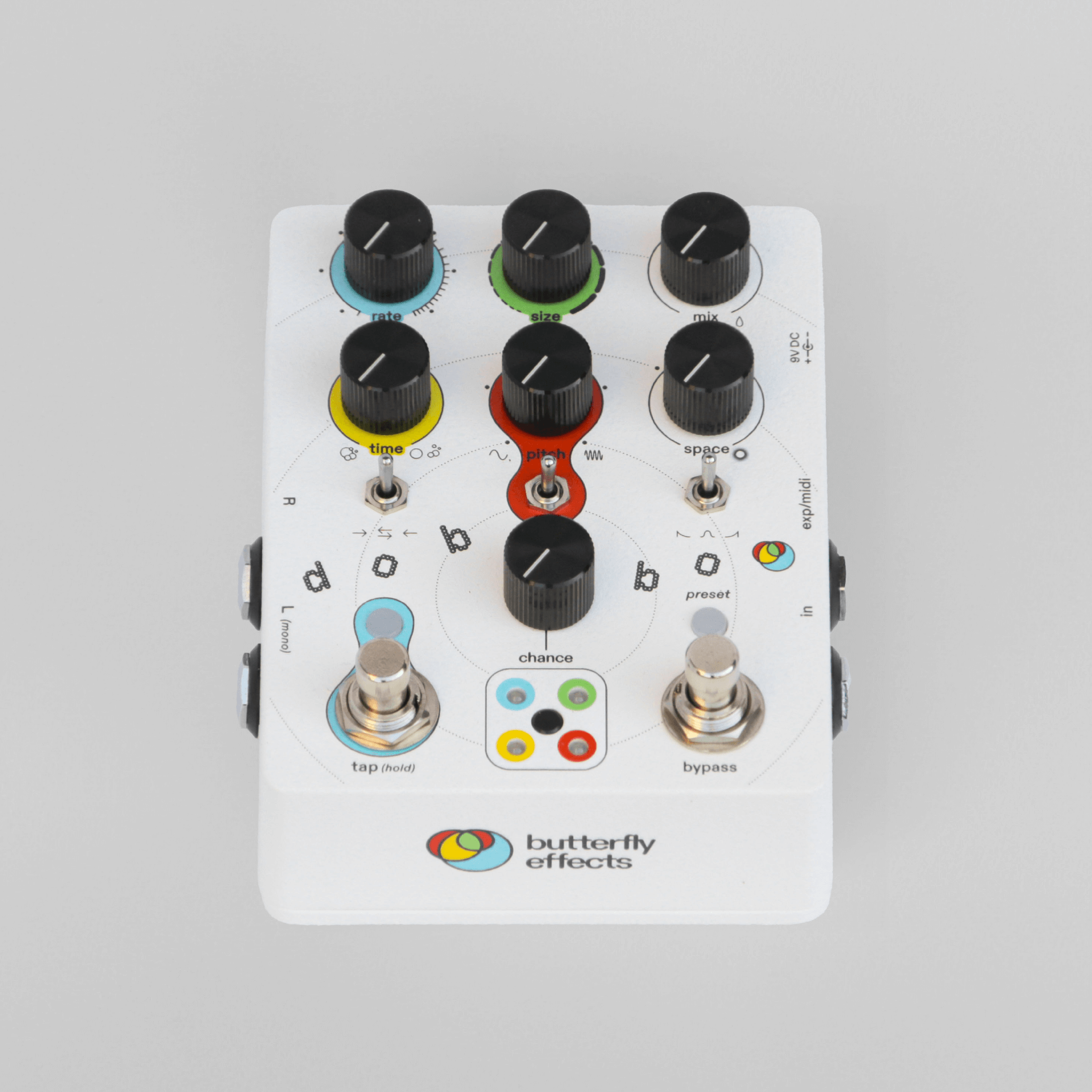 Dobbo pedal - isometric front view